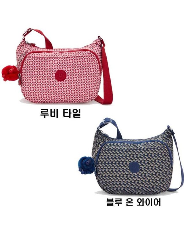 키플링 [갤러리아] 키플링 평상시 여행가방 크로스백 카이 KQABS29 택 1 착용컷