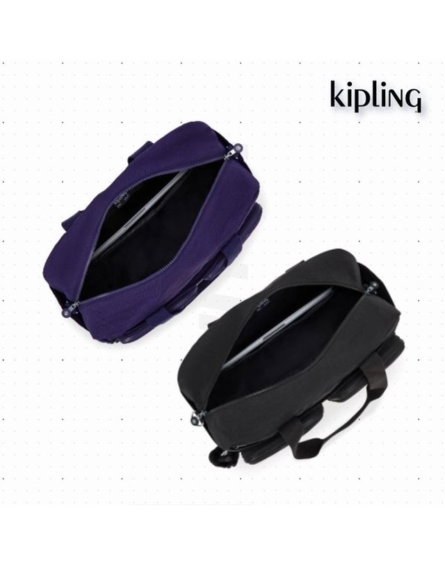 키플링 [갤러리아] 키플링 보스턴백 28L 대용량 트래블백 데페아 XL KPCBR02 2종 착용컷