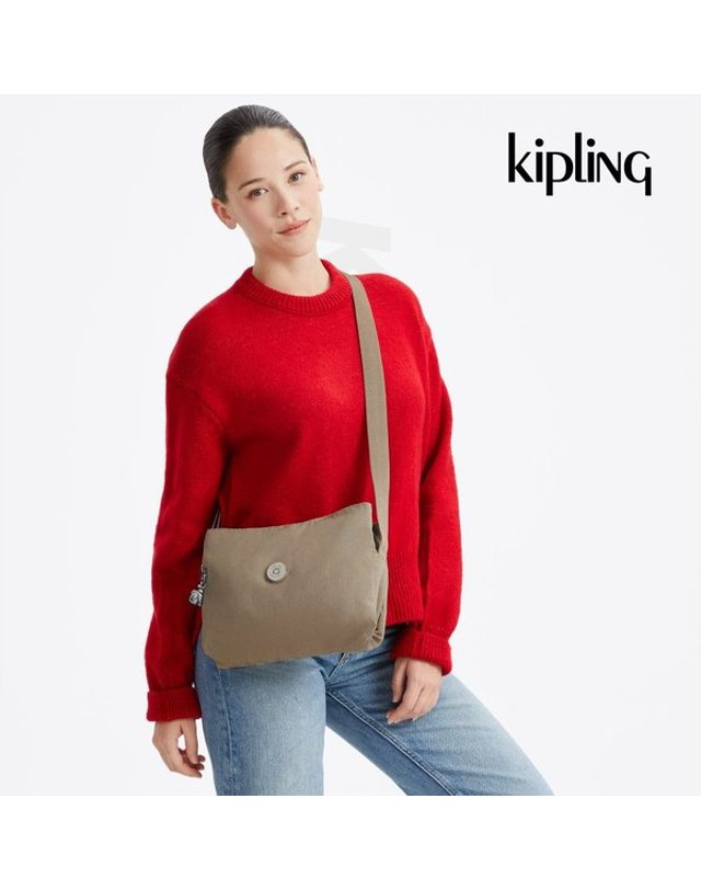 키플링 [갤러리아] 키플링 크로스백 3.5L 데일리크로스백 파비야 다이아몬트웨이브JQ KQCBS19 DWJQ 착용컷