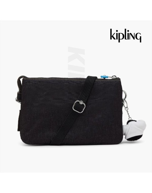 키플링 [갤러리아] 키플링 크로스백 KIPLING X FRIENDS 리리집 스카이라인 KQCBS49 SKBK 착용컷