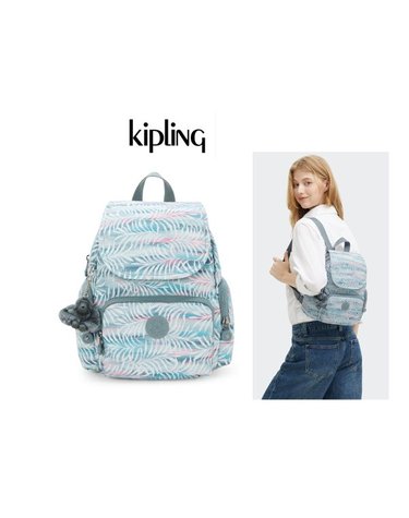 [갤러리아] Kipling 키플링   데일리 백팩 여행가방 시티집미니 KPABA07 PTLV