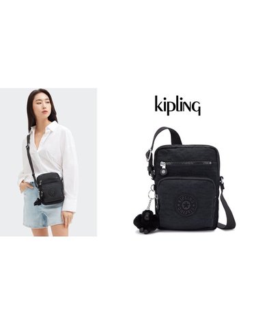 [갤러리아] 키플링공식매장  크로스백 핸드폰가방 건 KPABS35 BK/N