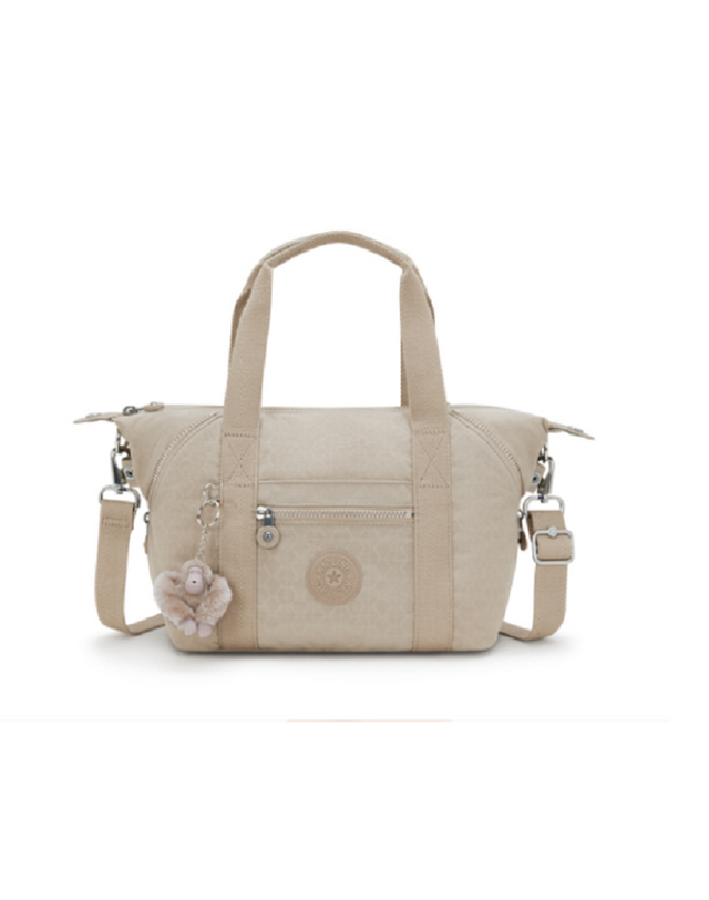 키플링 [갤러리아] [Kipling 공식매장] 키플링 여행크로스백 토트백 아트미니 KOCBT03 SBGE 착용컷