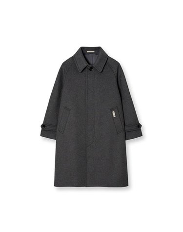 [갤러리아] 킨록 F/W 울 본딩 발마칸 코트 차콜그레이 (TLKO53)