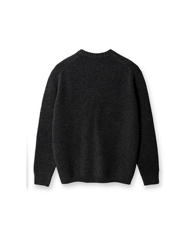 킨록 [갤러리아] 킨록 F/W 셰틀랜드 울 앵커 니트 차콜 (TLKW01) 착용컷