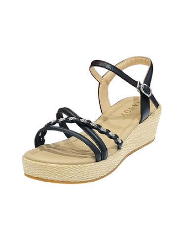 [갤러리아] 탠디 여성 샌들 (5.5CM) J1594 BLACK