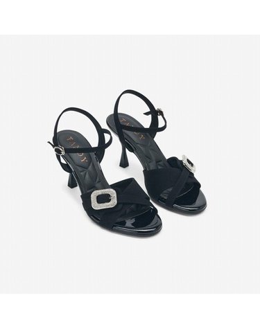 [갤러리아] 여성 공단 샌들 (굽 8CM) 725032_W-083