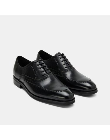 [갤러리아] 남성 옥스퍼드 정장구두 (굽 3CM) Q19152_BLACK