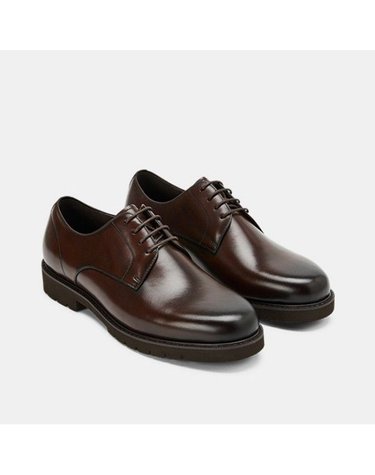 [갤러리아] 남성 옥스퍼드 정장구두 (굽 3CM) Q19144_BROWN