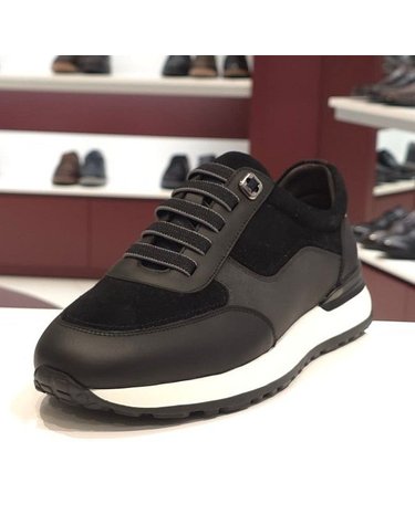 [갤러리아] 탠디 남성 스니커즈 (5CM) Q19134 BLACK