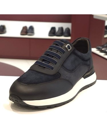 [갤러리아] 탠디 남성 스니커즈 (5CM) Q19134 NAVY