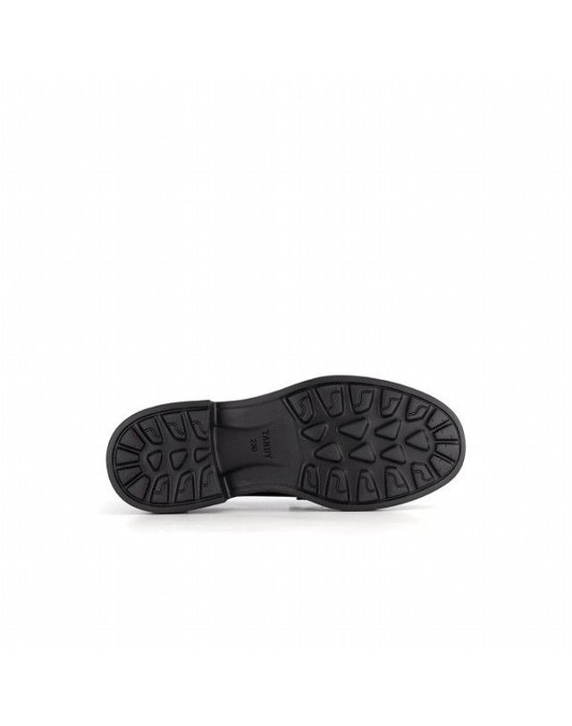 탠디 [갤러리아] 여성 청키 로퍼 (굽 5CM) G25401_BLACK 착용컷