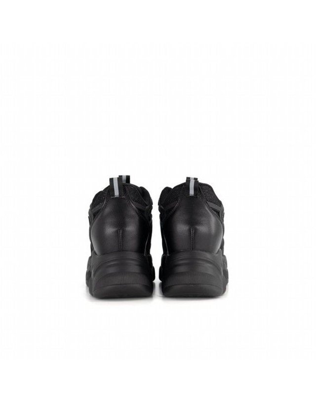탠디 [갤러리아] 여성 키높이 스니커즈 (굽 8CM) G25415_BLACK 착용컷