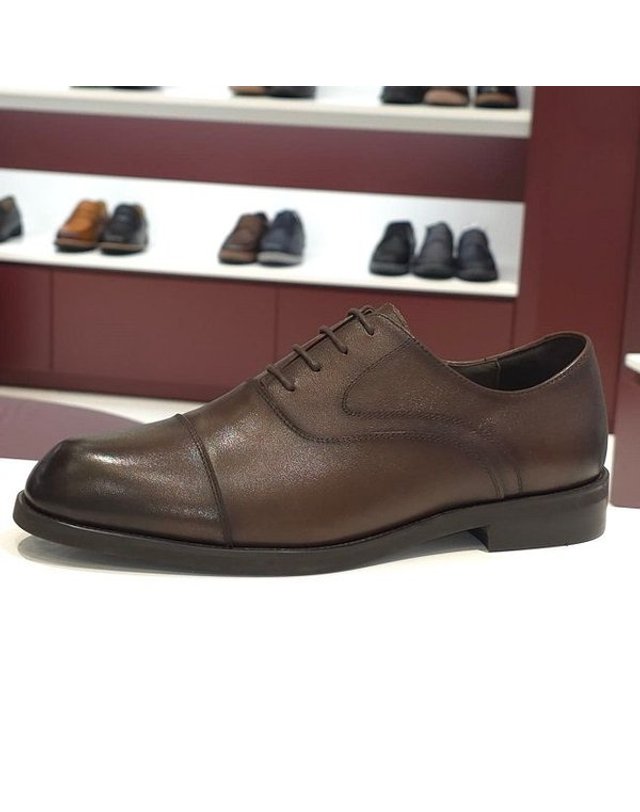 탠디 [갤러리아] 탠디 남성 옥스포드 정장화 (3.5CM) Q19135 BROWN 착용컷