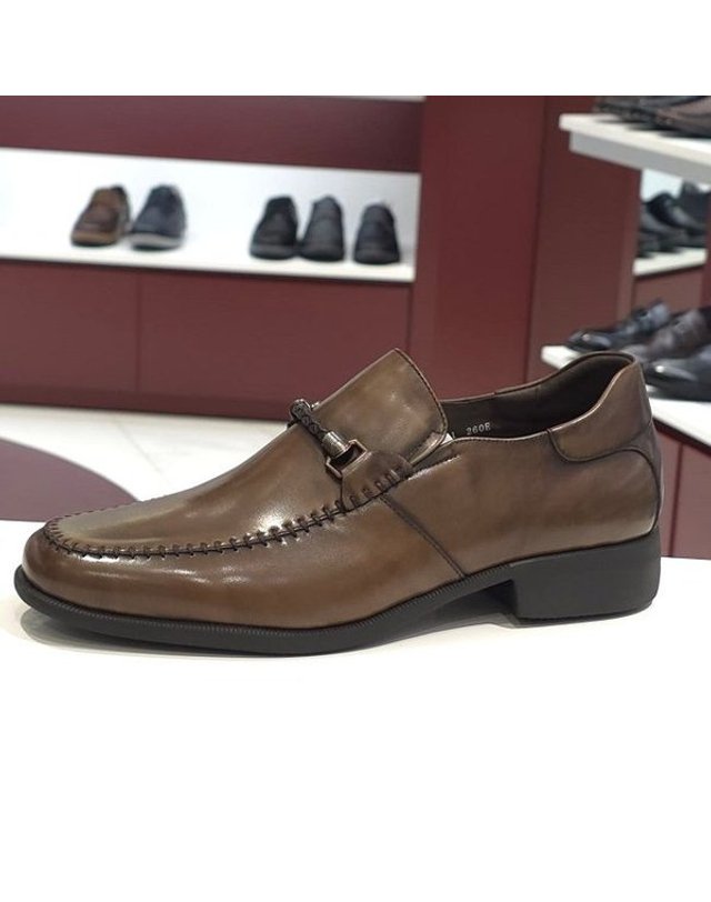 탠디 [갤러리아] 탠디 남성 정장화 (4CM) Q19151 BROWN 착용컷