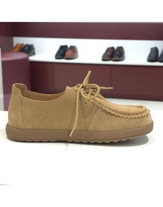 탠디 [갤러리아] 탠디 여성 모카신 (2CM) G25445 CAMEL 착용컷