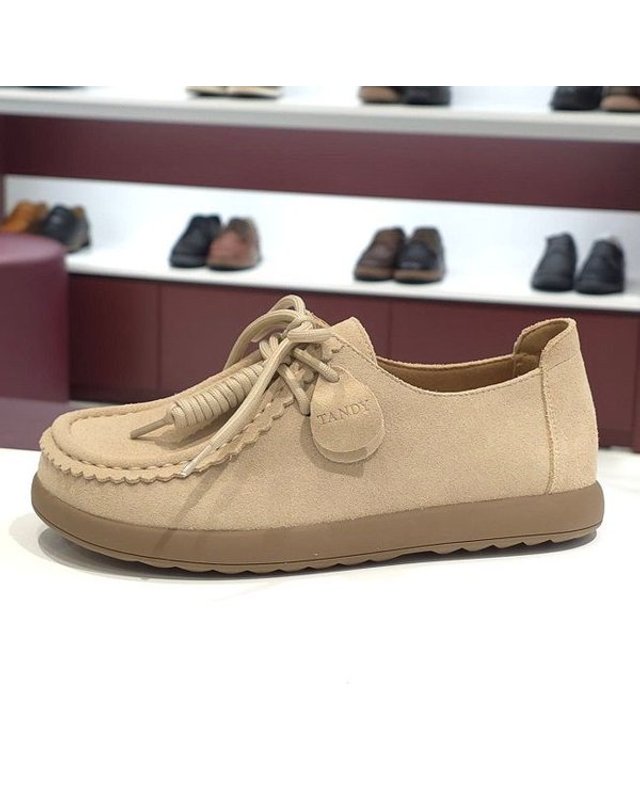 탠디 [갤러리아] 탠디 여성 모카신 (2CM) G25445 BEIGE 착용컷