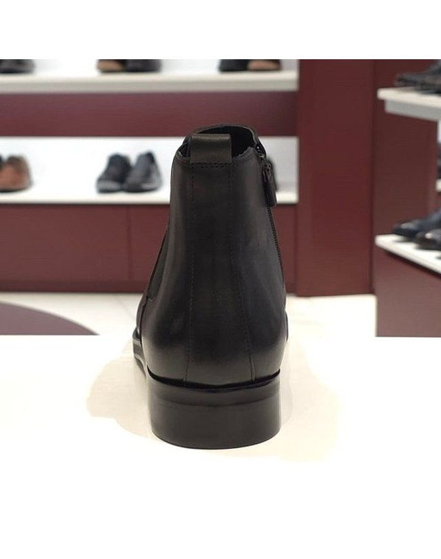 탠디 [갤러리아] 탠디 남성 첼시부츠 (3.5CM) Q19166 BLACK 착용컷
