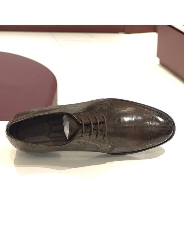 탠디 [갤러리아] 탠디 남성 더비 정장화 (4CM) Q19173 BROWN 착용컷