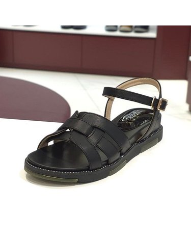 [갤러리아] 탠디 여성 스트랩샌들 (3.5CM) J1548W BLACK