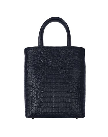 [갤러리아] 탠디 악어가죽 핸드백 MBR0012 BLACK