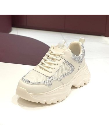 [갤러리아] 탠디 여성 키높이 스니커즈 (5CM) G26022 WHITE
