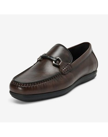 [갤러리아] 남성 소가죽 로퍼 (굽 2CM) Q26001_BROWN