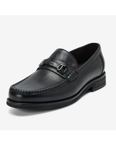 [갤러리아] 남성 소가죽 로퍼 (굽 3CM) Q26005_BLACK