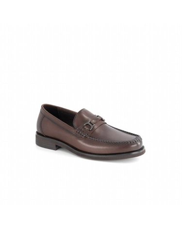 [갤러리아] 남성 소가죽 로퍼 (굽 3CM) Q26005_BROWN