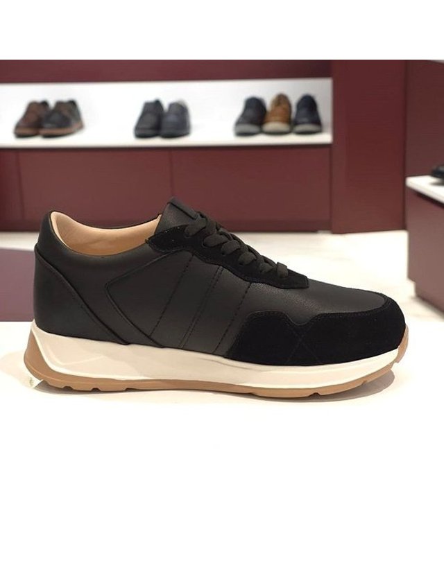 탠디 [갤러리아] 탠디 여성 스니커즈 (4CM) J1581 BLACK 착용컷