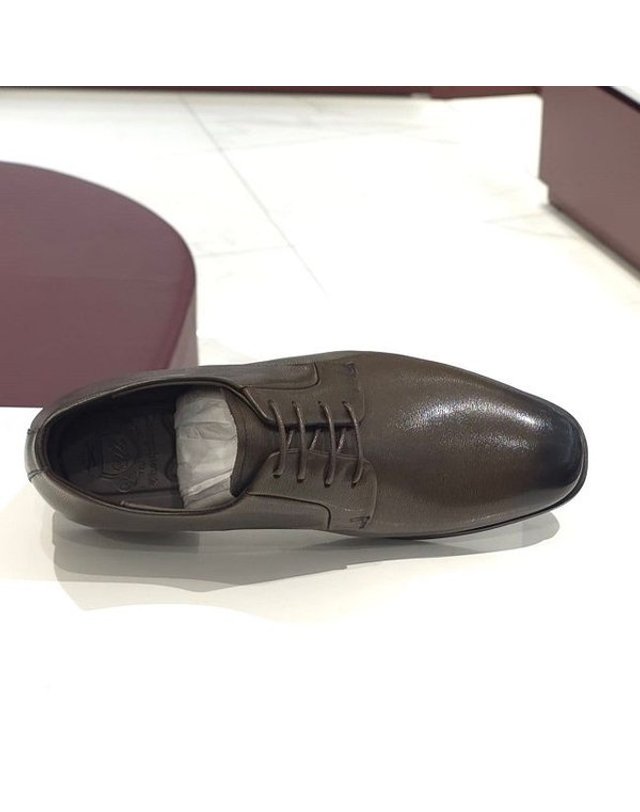탠디 [갤러리아] 탠디 남성 더비 정장화 (3CM) Q19167 BROWN 착용컷