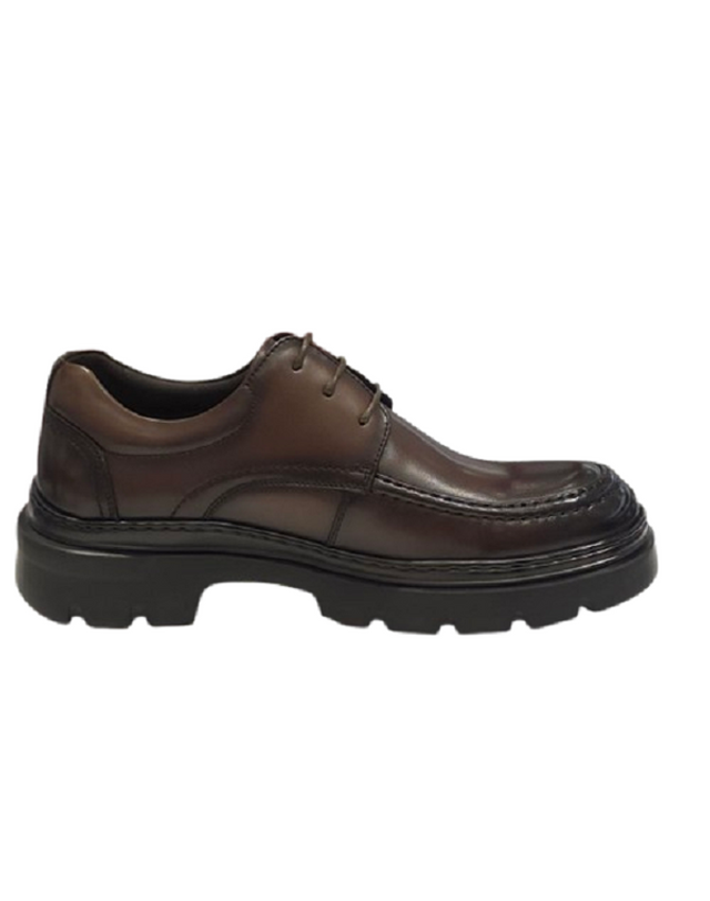 탠디 [갤러리아] 탠디 남성 더비 정장화 (4CM) Q26023 BROWN 착용컷