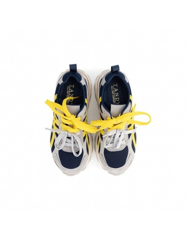 탠디 [갤러리아] 여성 스니커즈 (굽 4CM) G26033_NAVY 착용컷