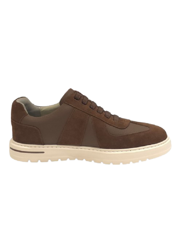 탠디 [갤러리아] 탠디 남성 스니커즈 (3.5CM) Q26014 BROWN 착용컷