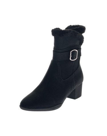 [갤러리아] 탠디 여성 앵클부츠 J1560 BLACK