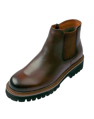 [갤러리아] 탠디 남성용 첼시 부츠 (4센치) Q19086 BROWN