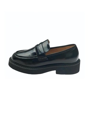 [갤러리아] 여성 청키 로퍼 (굽 4CM) J1574_BLACK