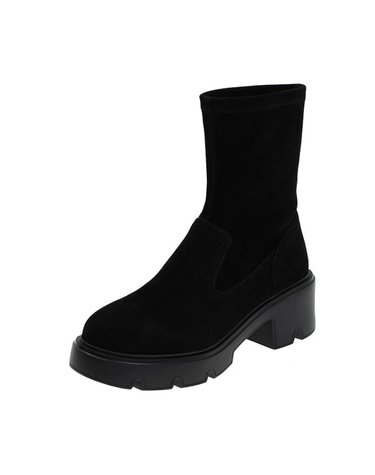 [갤러리아] 탠디 여성 앵클부츠 J1578 BLACK