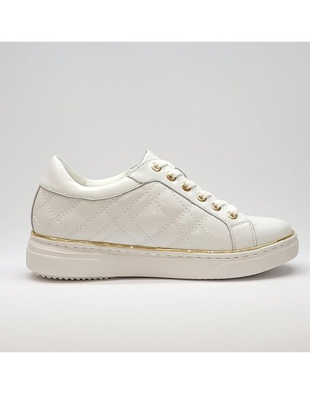 탠디 [갤러리아] 탠디 여성 스니커즈 (4CM) J1528 WHITE 착용컷