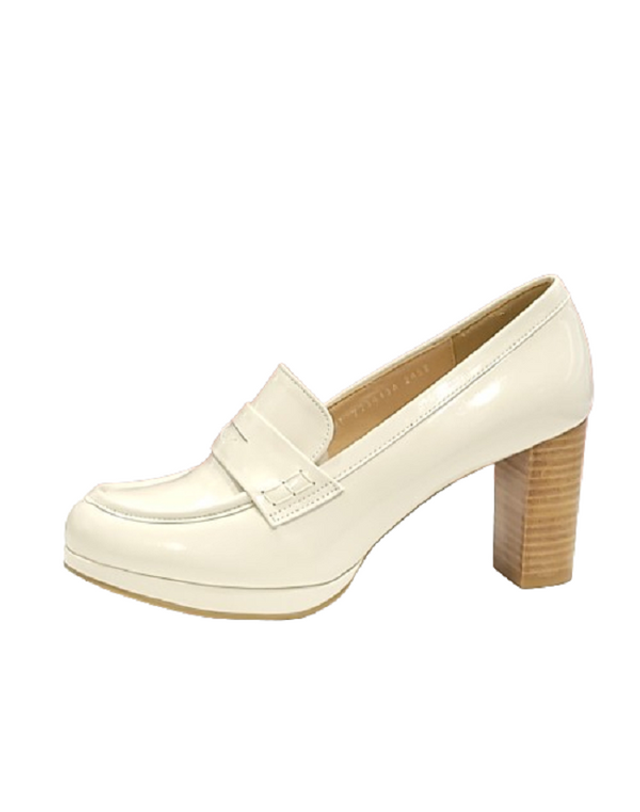 탠디 [갤러리아] 탠디 여성 로퍼힐 펌프스 (8CM) 723413A C-1335 착용컷