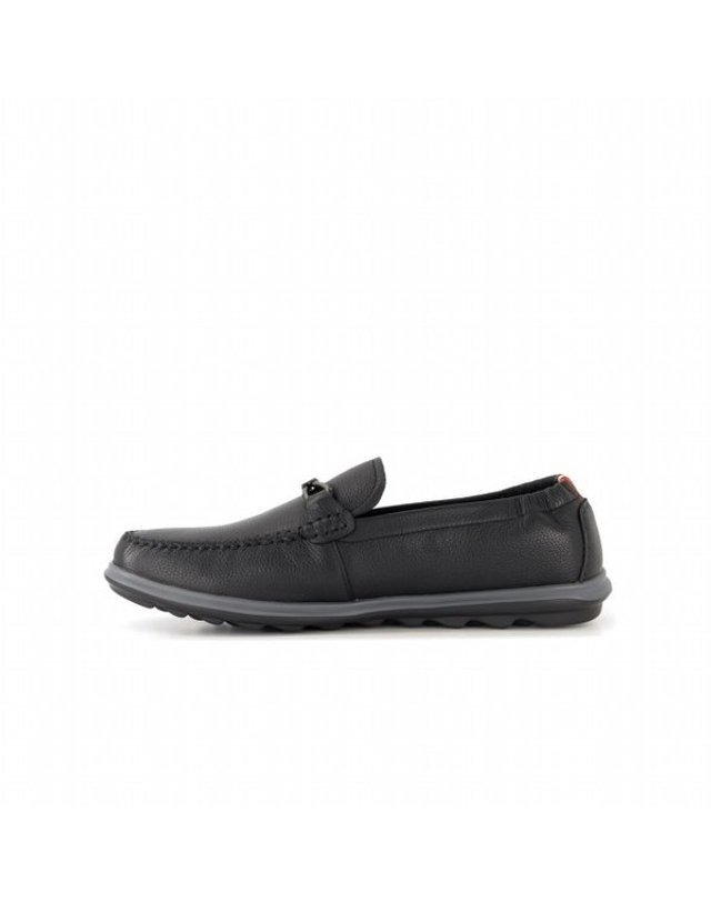 탠디 [갤러리아] 남성 로퍼 Q19057_BLACK (굽3CM) 착용컷