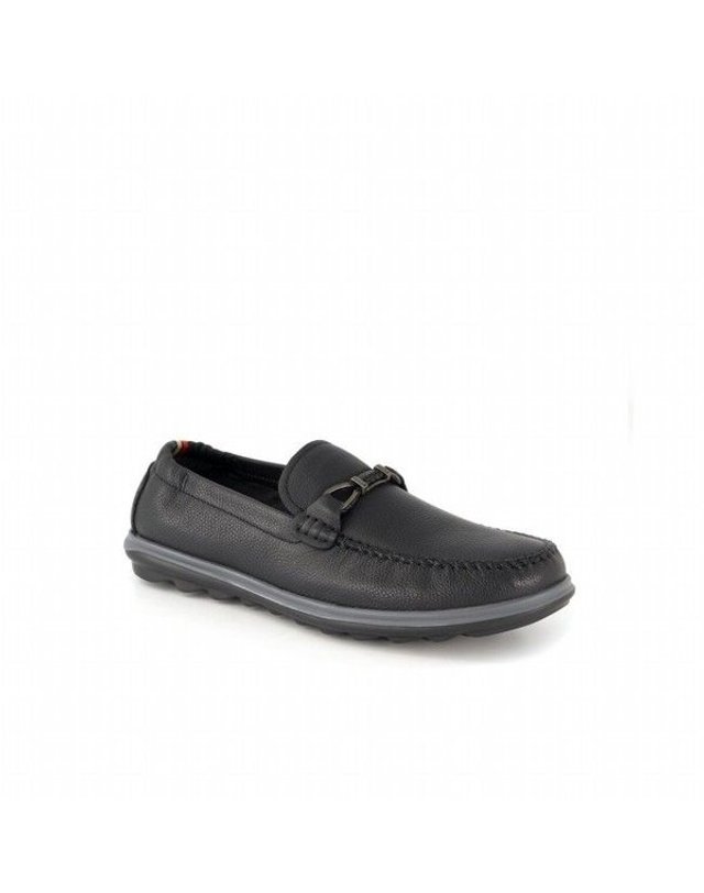 탠디 [갤러리아] 남성 로퍼 Q19057_BLACK (굽3CM) 착용컷