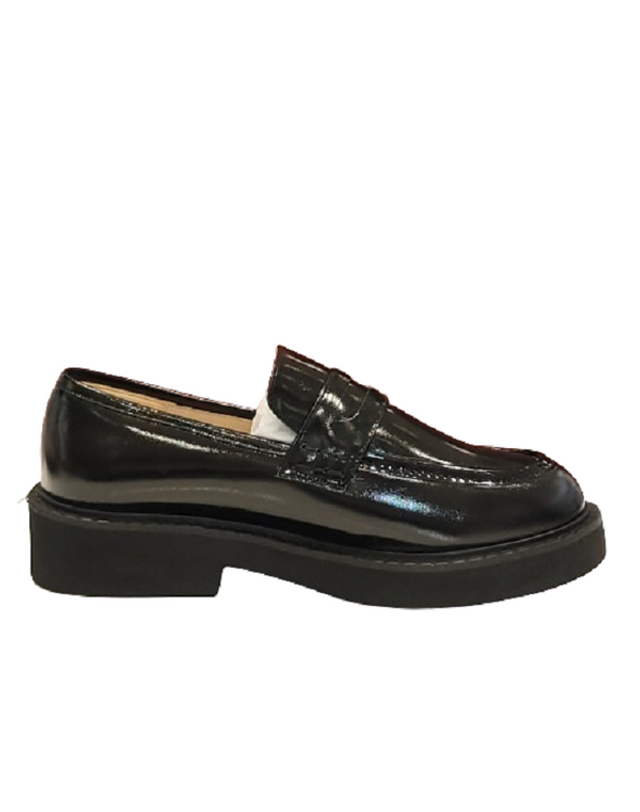 탠디 [갤러리아] 탠디 여성 로퍼 (4CM) J1574 BLACK 착용컷