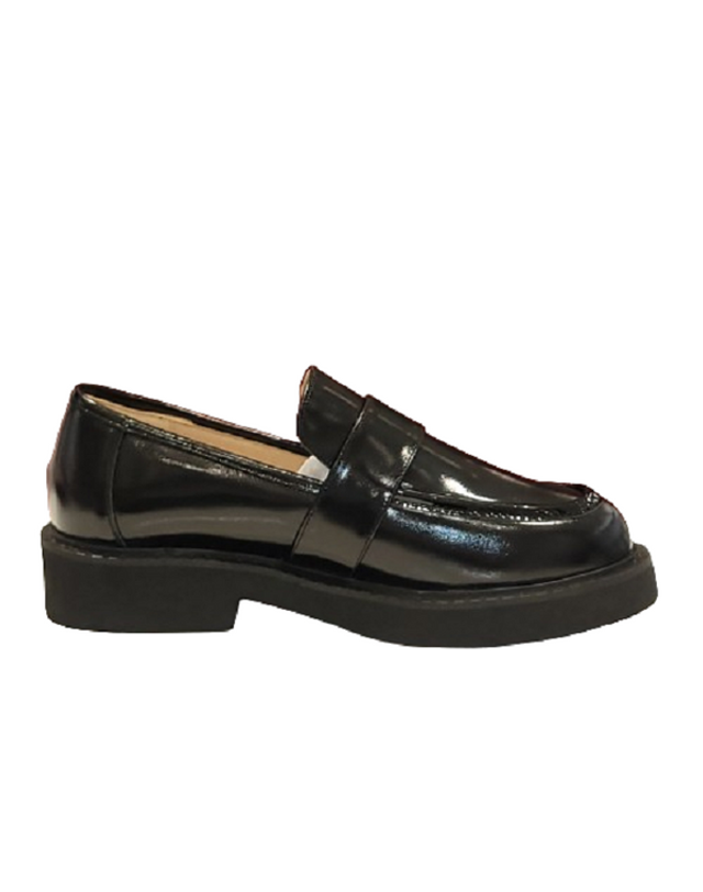 탠디 [갤러리아] 탠디 여성 청키 로퍼 (4CM) J1575 BLACK 착용컷