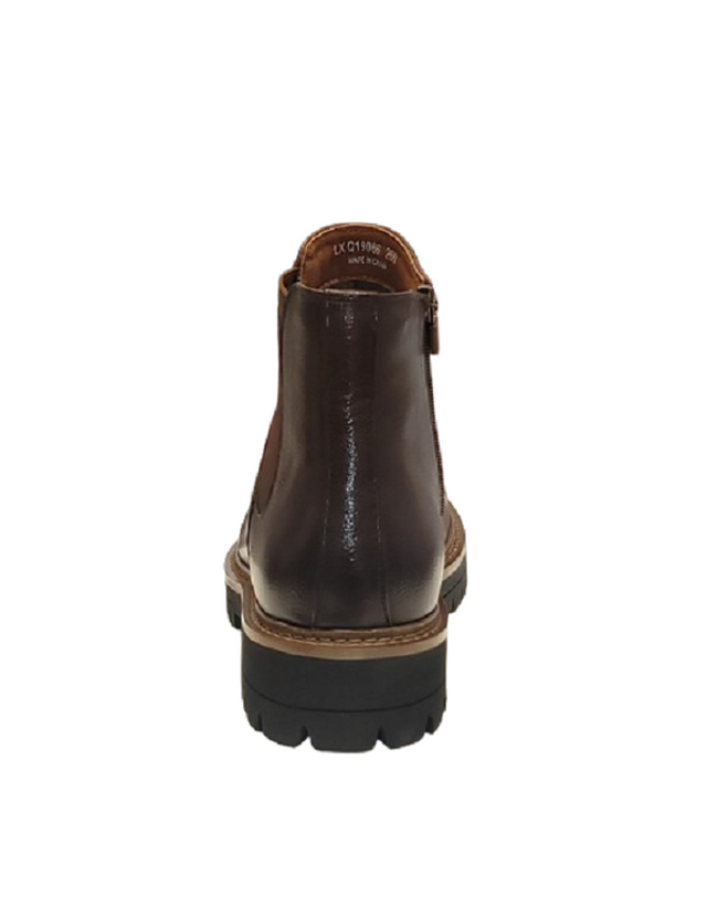 탠디 [갤러리아] 탠디 남성 첼시부츠 (4CM) Q19086 BROWN 착용컷