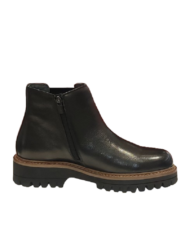 탠디 [갤러리아] 탠디 남성 첼시부츠 (4CM) Q19086 BLACK 착용컷