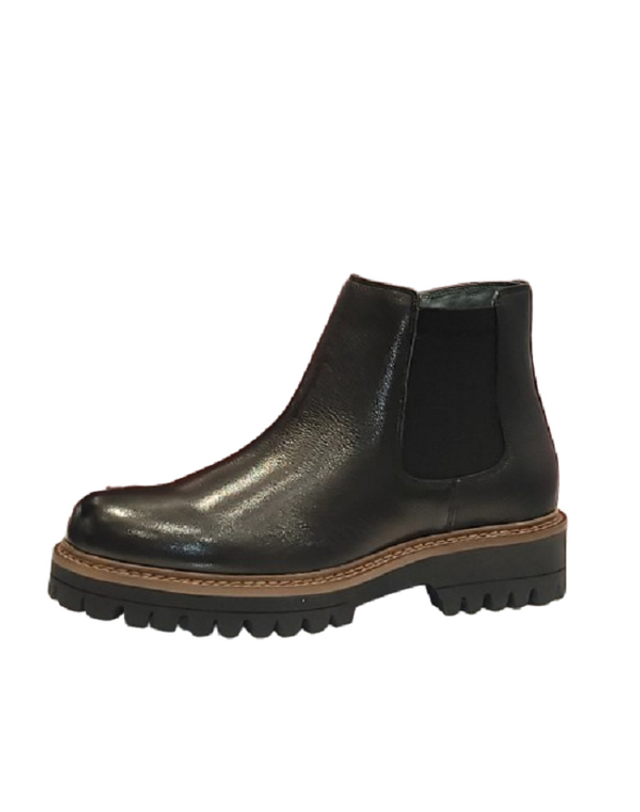 탠디 [갤러리아] 탠디 남성 첼시부츠 (4CM) Q19086 BLACK 착용컷