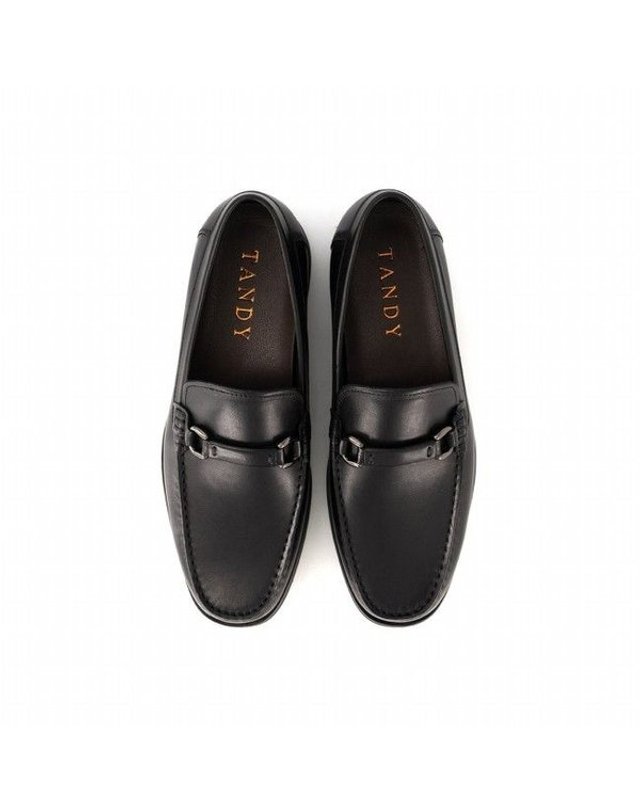 탠디 [갤러리아] 남성 페니로퍼 (굽 3CM) H24002_BLACK 착용컷