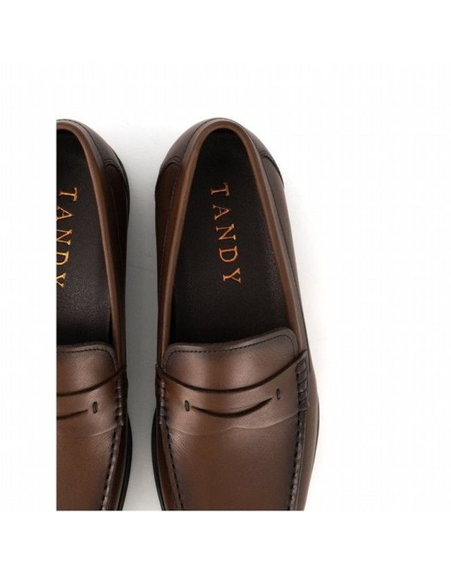 탠디 [갤러리아] 남성 페니로퍼 (굽 3CM) H24001V_BROWN 착용컷