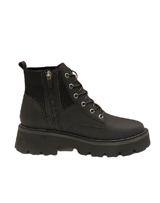 탠디 [갤러리아] 탠디 여성 워커부츠 (5CM) J1558 BLACK 착용컷